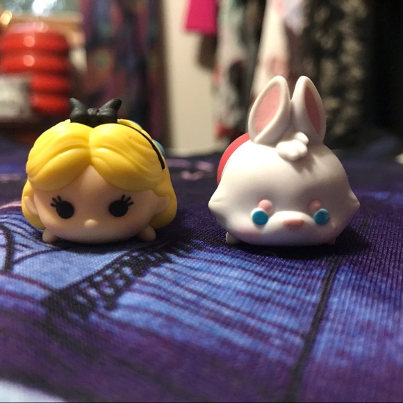 Disney Alice in Wonderland Tank and 2 Tsum Tsum Characters - Picture 2 of 11